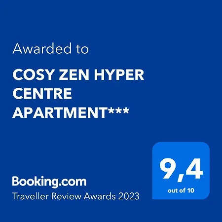 Cosy Zen Hyper Centre Apartment*** Lejlighed *